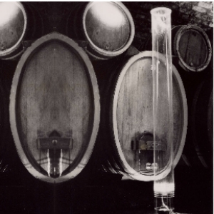 Stehleuchte - Plexiglaszylinder mit Halogenstrahler und unterschiedlichen Spiegeln